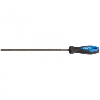 Soft Grip Engineer’s Round File and Handle, 250mm Soft Grip Engineer’s Round File and Handle, 250mm