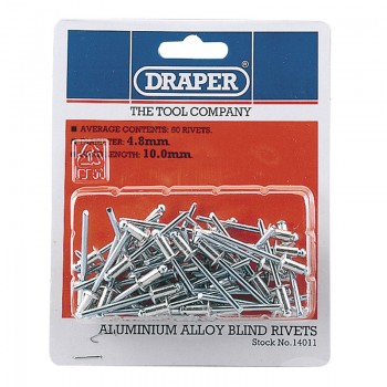 Blind Rivets, 4.8 x 10mm (50 Piece) Blind Rivets, 4.8 x 10mm (50 Piece)