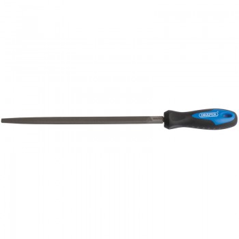 Soft Grip Engineer’s Square File and Handle, 250mm Soft Grip Engineer’s Square File and Handle, 250mm