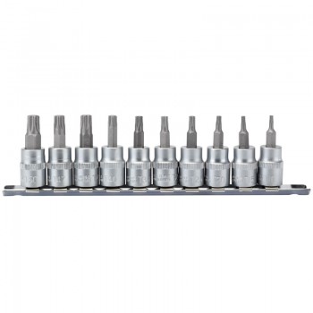 Draper TX-STAR® Socket Bit Set, 3/8&rdquo; Sq. Dr., 48mm (10 Piece)
