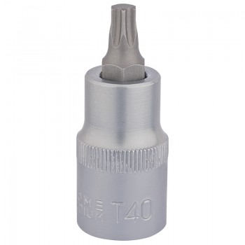 Draper TX-STAR® Socket Bit, 1/2” Sq. Dr., T40 x 55mm Draper TX-STAR® Socket Bit, 1/2” Sq. Dr., T40 x 55mm