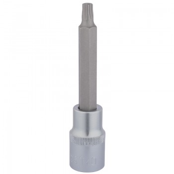 Draper TX-STAR® Socket Bit, 1/2” Sq. Dr., T40 x 100mm Draper TX-STAR® Socket Bit, 1/2” Sq. Dr., T40 x 100mm