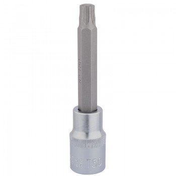 Draper TX-STAR® Socket Bit, 1/2” Sq. Dr., T50 x 100mm Draper TX-STAR® Socket Bit, 1/2” Sq. Dr., T50 x 100mm