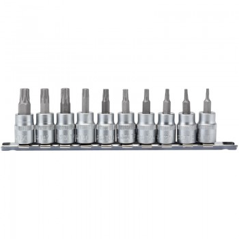 Draper TX-STAR® Plus Socket Bit Set, 3/8” Sq. Dr., 48mm (10 Piece) Draper TX-STAR® Plus Socket Bit Set, 3/8” Sq. Dr., 48mm (10 Piece)