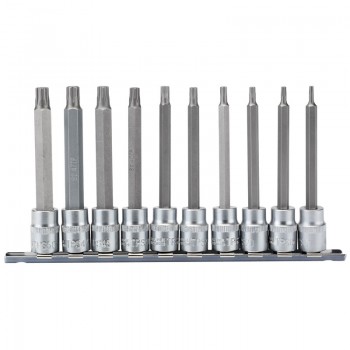 Draper TX-STAR® Plus Socket Bit Set, 3/8” Sq. Dr., 100mm (10 Piece) Draper TX-STAR® Plus Socket Bit Set, 3/8” Sq. Dr., 100mm (10 Piece)