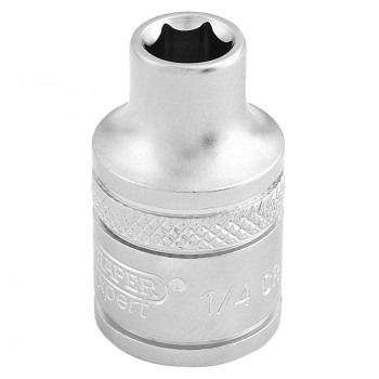 6 Point Imperial Socket, 3/8” Sq. Dr., 1/4” 6 Point Imperial Socket, 3/8” Sq. Dr., 1/4”