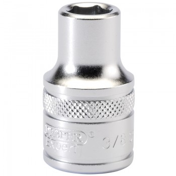 6 Point Imperial Socket, 1/2&rdquo; Sq. Dr., 3/8&rdquo;