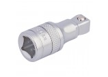 Satin Chrome Wobble Extension Bar, 3/8&rdquo; Sq. Dr., 45mm