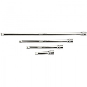 Wobble Extension Bar Set, 1/4” Sq. Dr., Micro Satin Chrome (4 Piece) Wobble Extension Bar Set, 1/4” Sq. Dr., Micro Satin Chrome (4 Piece)
