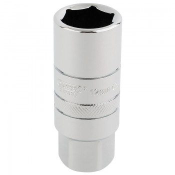 12mm Thread 6 Point Spark Plug Socket, 3/8&rdquo; Sq. Dr., 18mm