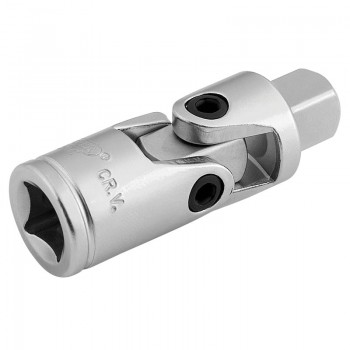 Satin Chrome Universal Joint, 3/8” Sq. Dr. Satin Chrome Universal Joint, 3/8” Sq. Dr.