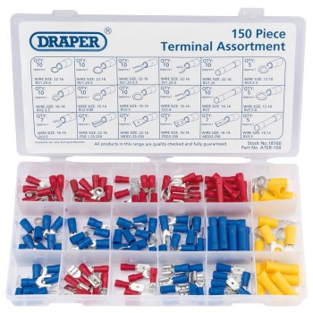 Insulated Terminal Assortment (150 Piece) Insulated Terminal Assortment (150 Piece)