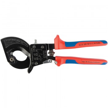 Knipex 95 31 250 Ratchet Action Cable Cutter, 250mm Knipex 95 31 250 Ratchet Action Cable Cutter, 250mm