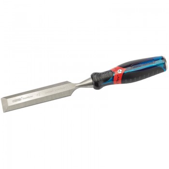 Soft Grip Pound Thru Bevel Edge Wood Chisel, 28 x 140mm