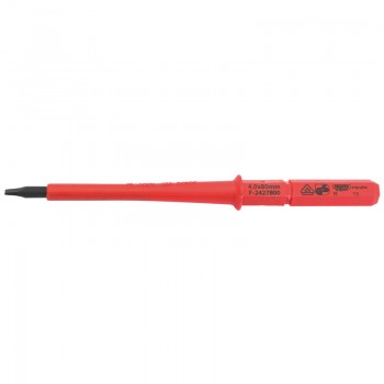 XP1000 VDE Plain Slot Interchangeable Screwdriver Blade, 4 x 100mm XP1000 VDE Plain Slot Interchangeable Screwdriver Blade, 4 x 100mm