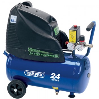 Direct Drive Oil Free Air Compressor, 24L, 1.1kW Direct Drive Oil Free Air Compressor, 24L, 1.1kW