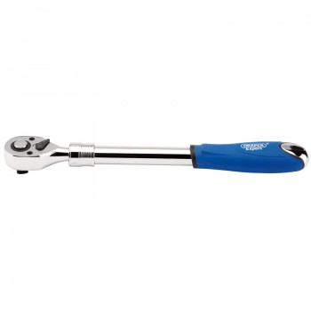 72 Tooth Extending Reversible Ratchet, 1/2” Sq. Dr. 72 Tooth Extending Reversible Ratchet, 1/2” Sq. Dr.