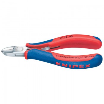 Knipex 77 22 130 Flush Electronics Diagonal Cutters, 130mm Knipex 77 22 130 Flush Electronics Diagonal Cutters, 130mm