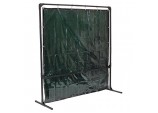 Welding Curtain with Metal Frame, 6’ x 6’