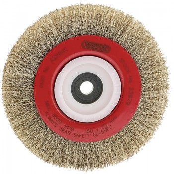 Crimped Steel Wire Wheel, 150mm Crimped Steel Wire Wheel, 150mm