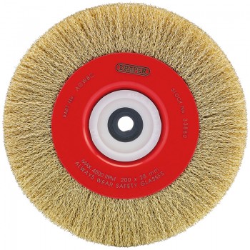 Crimped Steel Wire Brushes, 200 x 25mm Crimped Steel Wire Brushes, 200 x 25mm