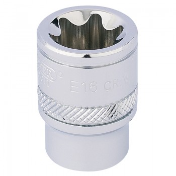 Draper TX-STAR® Socket, 3/8” Sq. Dr., E16 Draper TX-STAR® Socket, 3/8” Sq. Dr., E16