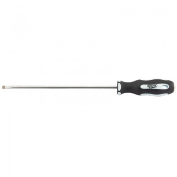 Plain Slot Soft Grip Parallel Tip Screwdriver, 5.5 x 200mm Plain Slot Soft Grip Parallel Tip Screwdriver, 5.5 x 200mm