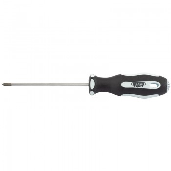 Cross Slot Soft Grip Screwdriver, No.0 x 75mm Cross Slot Soft Grip Screwdriver, No.0 x 75mm
