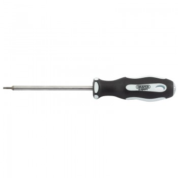 Draper TX-STAR® Soft Grip Screwdriver, T6 x 75mm Draper TX-STAR® Soft Grip Screwdriver, T6 x 75mm