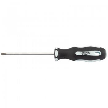 Draper TX-STAR® Soft Grip Screwdriver, T15 x 100mm Draper TX-STAR® Soft Grip Screwdriver, T15 x 100mm