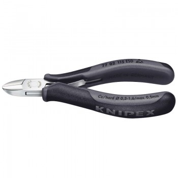 Knipex 77 02 115 ESD Antistatic Diagonal Cutting Nipper, 115mm Knipex 77 02 115 ESD Antistatic Diagonal Cutting Nipper, 115mm