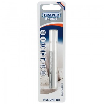 HSS Drill Bit, 3.3mm