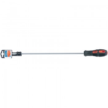Plain Slot Flared Tip Long Reach Screwdriver, 9.5 x 250mm Plain Slot Flared Tip Long Reach Screwdriver, 9.5 x 250mm