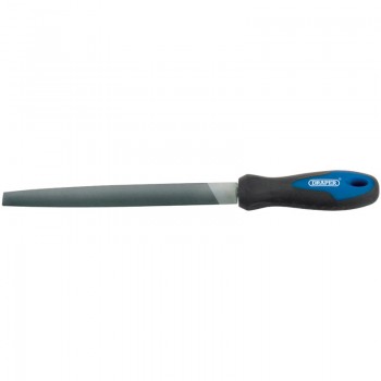 Soft Grip Engineer’s Half Round File and Handle, 200mm Soft Grip Engineer’s Half Round File and Handle, 200mm