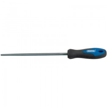 Soft Grip Engineer’s Round File and Handle, 200mm Soft Grip Engineer’s Round File and Handle, 200mm