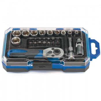 Socket Set, 1/4” Sq. Dr. (27 Piece) Socket Set, 1/4” Sq. Dr. (27 Piece)