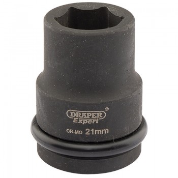 Expert HI-TORQ® 6 Point Impact Socket, 3/4” Sq. Dr., 21mm Expert HI-TORQ® 6 Point Impact Socket, 3/4” Sq. Dr., 21mm