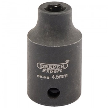 Expert HI-TORQ® 6 Point Impact Socket, 1/4” Sq. Dr., 4.5mm Expert HI-TORQ® 6 Point Impact Socket, 1/4” Sq. Dr., 4.5mm