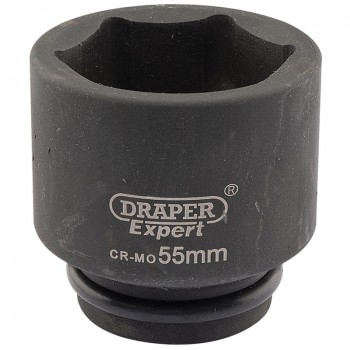 Expert HI-TORQ® 6 Point Impact Socket, 3/4” Sq. Dr., 55mm Expert HI-TORQ® 6 Point Impact Socket, 3/4” Sq. Dr., 55mm