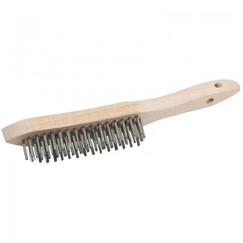 Stainless Steel 4 Row Wire Scratch Brush, 310mm Stainless Steel 4 Row Wire Scratch Brush, 310mm
