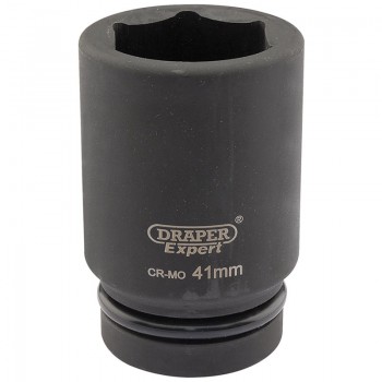 Expert HI-TORQ® 6 Point Deep Impact Socket, 1” Sq. Dr., 41mm Expert HI-TORQ® 6 Point Deep Impact Socket, 1” Sq. Dr., 41mm