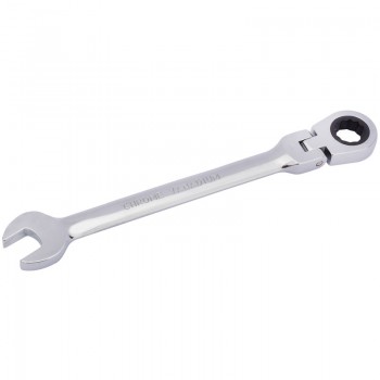 Draper HI-TORQ® Metric Flexible Head Ratcheting Combination Spanner, 14mm Draper HI-TORQ® Metric Flexible Head Ratcheting Combination Spanner, 14mm