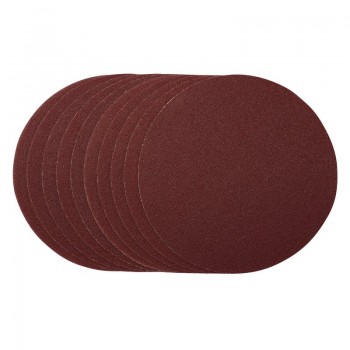 Sanding Discs, 180mm, Hook & Loop, 80 Grit, (Pack of 10) Sanding Discs, 180mm, Hook & Loop, 80 Grit, (Pack of 10)