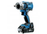 D20 20V Brushless Impact Wrench, 1/2” Sq. Dr., 250Nm, 2 x 2.0Ah Batteries, 1 x Charger