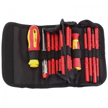 XP1000 VDE Interchangeable Blade Screwdriver Set (18 Piece) XP1000 VDE Interchangeable Blade Screwdriver Set (18 Piece)