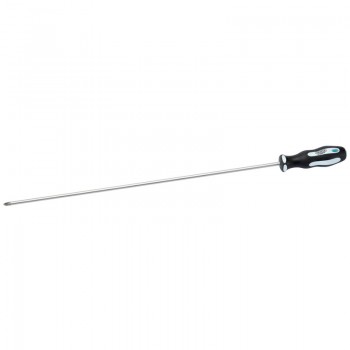 PZ Type Extra Long Reach Soft Grip Screwdriver, No.2 x 450mm PZ Type Extra Long Reach Soft Grip Screwdriver, No.2 x 450mm