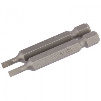 Plain Slot Insert Bit, 5.5mm, 1/4” Hex, 25mm Long (Pack of 5) Plain Slot Insert Bit, 5.5mm, 1/4” Hex, 25mm Long (Pack of 5)