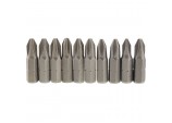 Cross Slot Insert Bit, 1/4” Hex, 25mm Long, No.2 (Pack of 10)