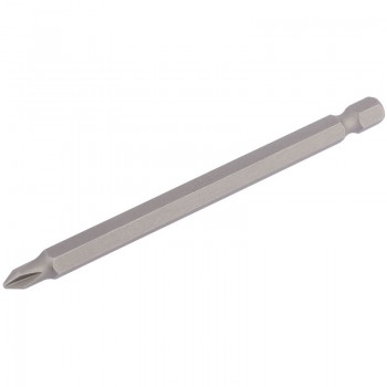 Cross Slot Insert Bit, 1/4” Hex, 100mm Long, No.1 (Pack of 1) Cross Slot Insert Bit, 1/4” Hex, 100mm Long, No.1 (Pack of 1)