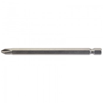 Cross Slot Insert Bit, 1/4” Hex, 100mm Long, No.2 (Pack of 1) Cross Slot Insert Bit, 1/4” Hex, 100mm Long, No.2 (Pack of 1)